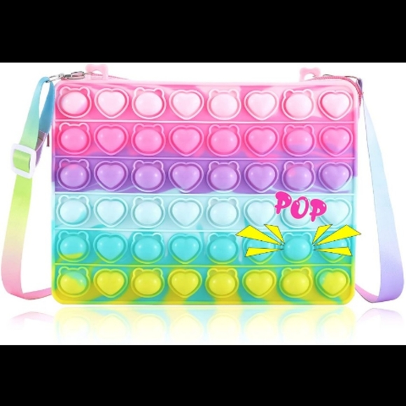 Colorblock Bubble Circle Bag - Picture 4 of 5